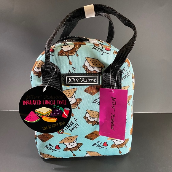 Betsey Johnson Handbags - BETSEY JOHNSON SMORES LUNCH TOTE